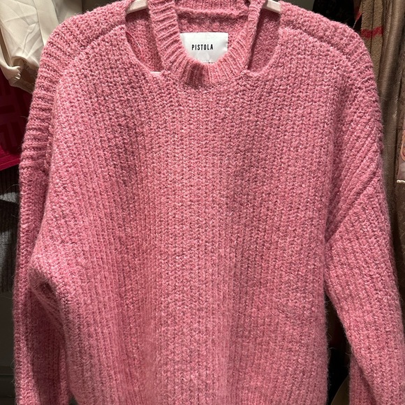 PISTOLA Eva Pink Knit Sweater - Picture 8 of 8